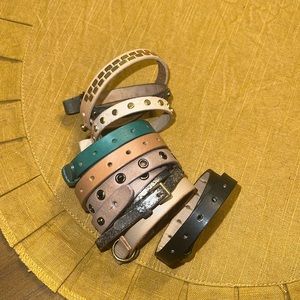 Vintage J Crew Leather & Studded Bracelet